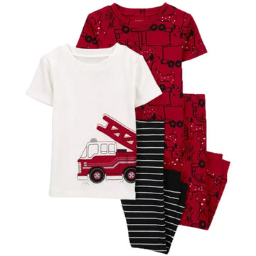 Carter´s- conjunto de 2 pijamas rojas |+12M