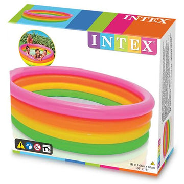 Intex - Piscina inflable de 4 colores