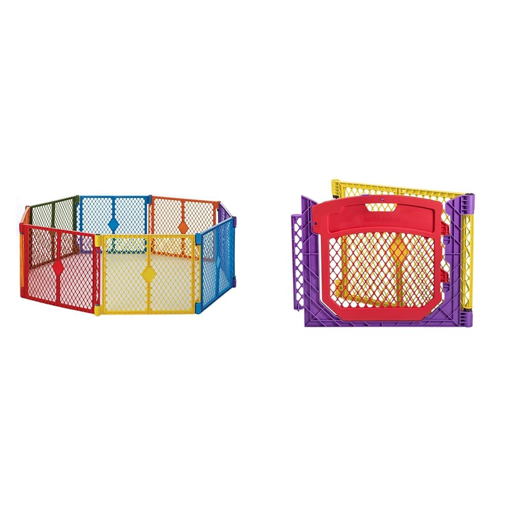 North States - Reja de seguridad Superyard Colorplay Ultimate