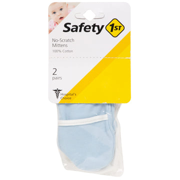 Safety 1st - manitas antiarañazos celeste x2