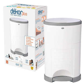 BASURERO PLUS DEKOR BLANCO