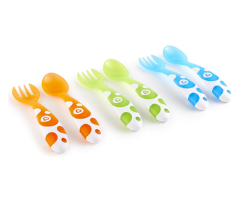 SET X 6 CUCHARAS Y TENEDORES MUNCHKIN