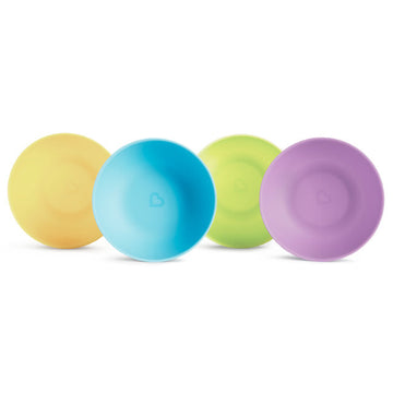 JUEGO 4 PLATOS HONDO MULTICOLOR MUNCHKIN