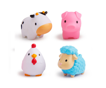 Set De Animales de Granja Para Baño Munchkin