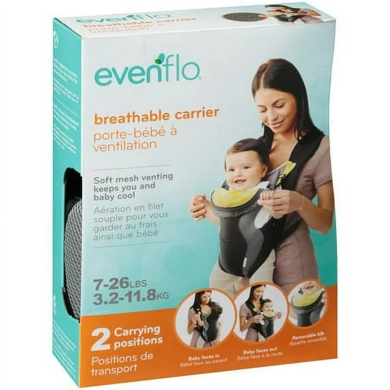 cangurera para bebe evenflo Evenflo - Portabebés transpirable suave