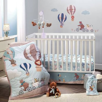 SET 3 PZAS CUNA UP UP AND AWAY (BEDTIME)