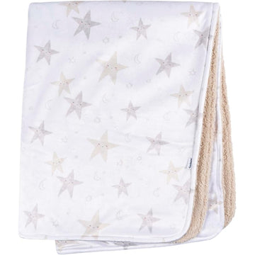 Gerber- cobija beige de estrellas y lunas