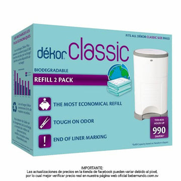 Bolsas de repuesto Dekor Classic