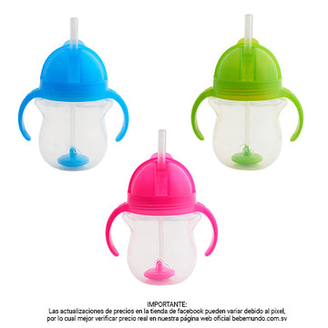Munchkin - Vaso con pajilla 7 onz | Variedad