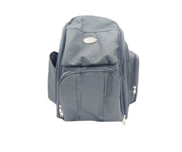 Pañalera Mochila Con Cambiador Gray Born