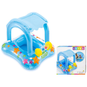 Flotador con Techo Tropical para Bebé