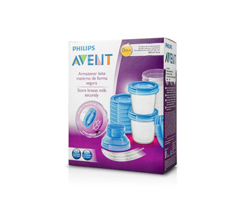 Avent - Recipientes180 ML X10 Adapt. Estrac