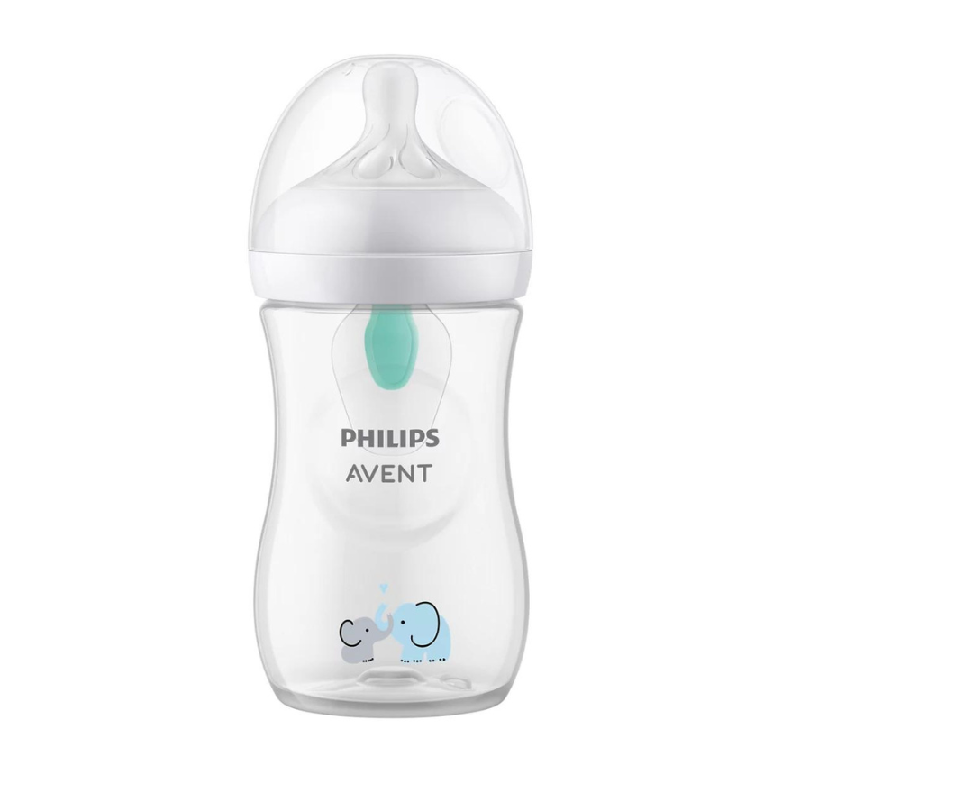 Avent - Biberon Nat  Airfree Elefante 9 Oz