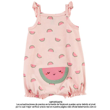 Carter's - Romper Rosa De Sandía De +NB