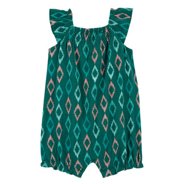 Carter´s - Enterizo verde desmangado | +3m