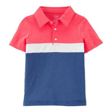 CAMISA M/C AQUA/GRIS/AZUL PARA NIÑO 9M