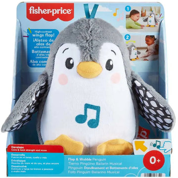 Fisher Price-F-P TIERNO PINGÜINO BAILARIN MUSICAL