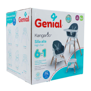 Genial- silla de comer 6 en 1