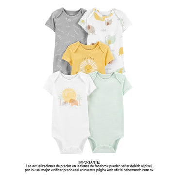 Carter´s - 5 pack enterizos +6M