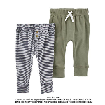 Carte´rs - 2pk pantalones niño +9M