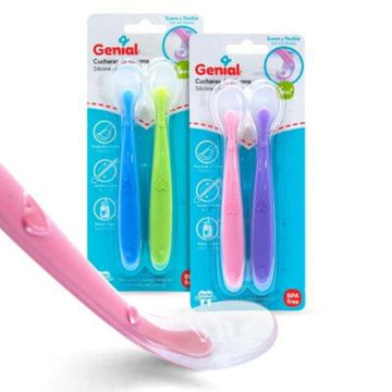 Genial - Cucharas con punta suave