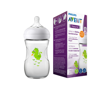 BIBERON NATURAL DRAGON 260ML AVENT