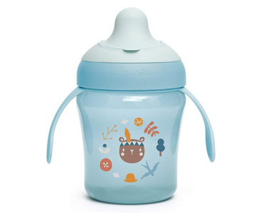 TAZA APRENDIZAJE FOREST AZUL SUAVINEX