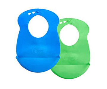 SET DE 2 BABEROS NIÑO-TT 2PK ROLL GO BIB - BOY TOMMEE TIPPEE