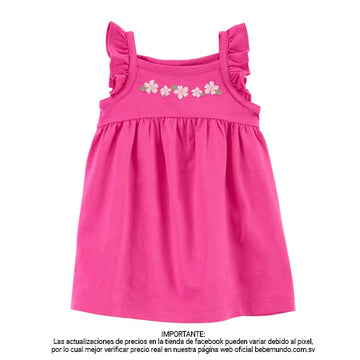 Carter's - Vestido rosa +18M