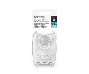 CHUPON TETI. FISIOLOGICA SX PRO - FOX 0-6M X 2 GRIS