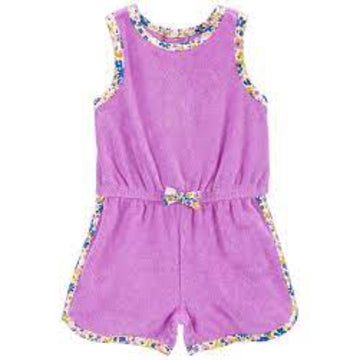 carter´s-ENTERIZO /SP23 I G 1PC ROMPER PURPLE FLORAL TRIM