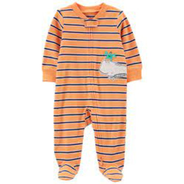 carter´s-PIJAMA /SP23 I B INTERLOCK SNP ORANGE WHALE