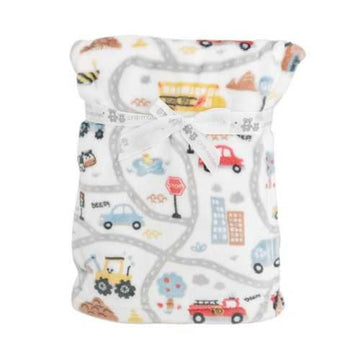 Revco - Cobija con estampado de medio de transporte