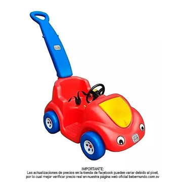 Carrito Montable rojo