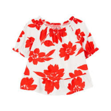 Carter´s - camisa estampado para niña | +12m