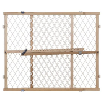 North States - Reja de seguridad de madera para pasillos