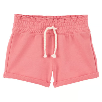 OSHKOSH - PANTALON CORTO/SP23 IG FT SHORT PINK l +18M