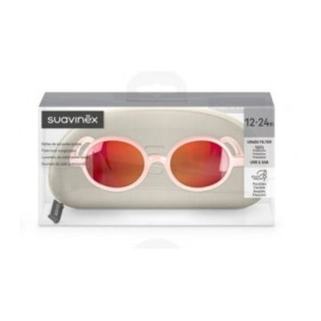 Suavinex- gafas de sol color rosa |+12M
