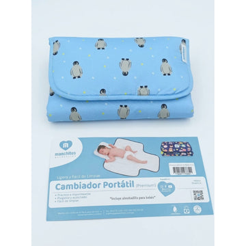Cambiador portátil de pingüino