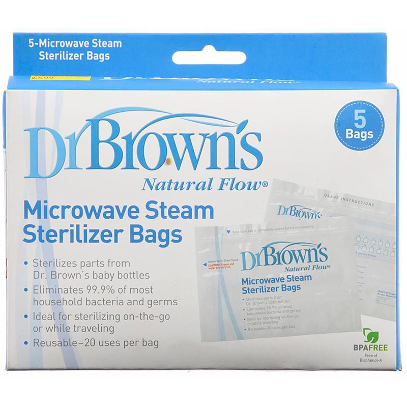 Dr. Brown’s - Bolsa esterilizadora para microondas