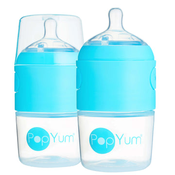 PopYum - Set de 2 biberon  5oz blue