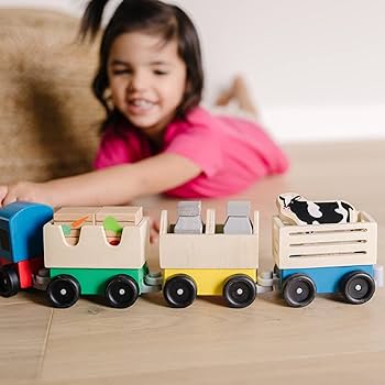 Melissa & Doug - Tren de madera