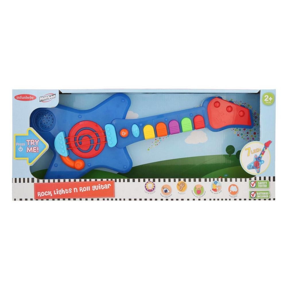 Infunbebe- Guitarra Azul para  Bebé
