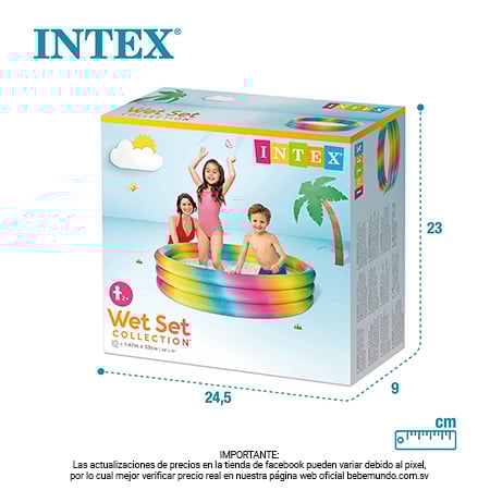 Intex - Piscina multicolor