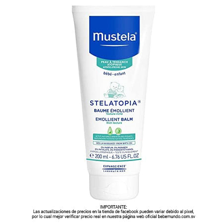 Mustela - Stelatopia Crema emoliente 200ML