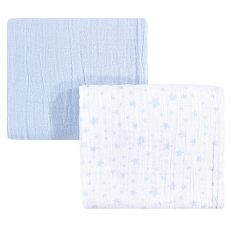 Cobija muselina 2pk Blue star Luvable Friends