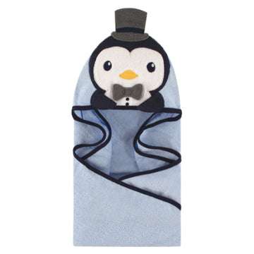 Luvable Friends - Toalla con capucha de  Pingüino