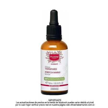 Mustela - Serum, disminución de estrías
