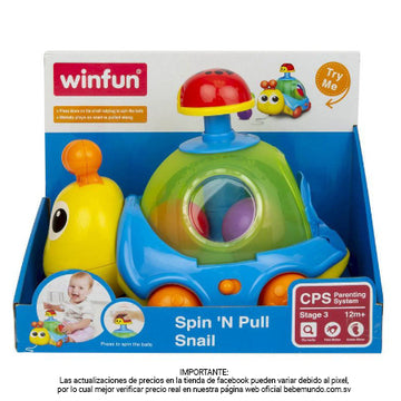 WinFun - Arrastre caracol pulsa y gira bolitas