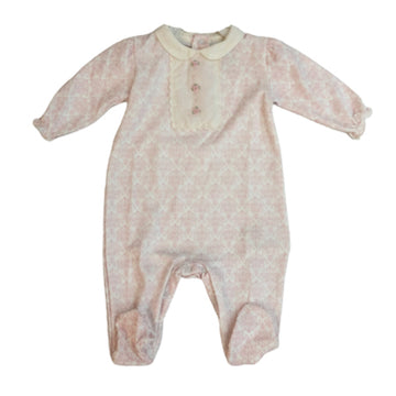 Enterizo de pie con cuello para Niña 0M/NB/0-3N/3-6/6-9M
